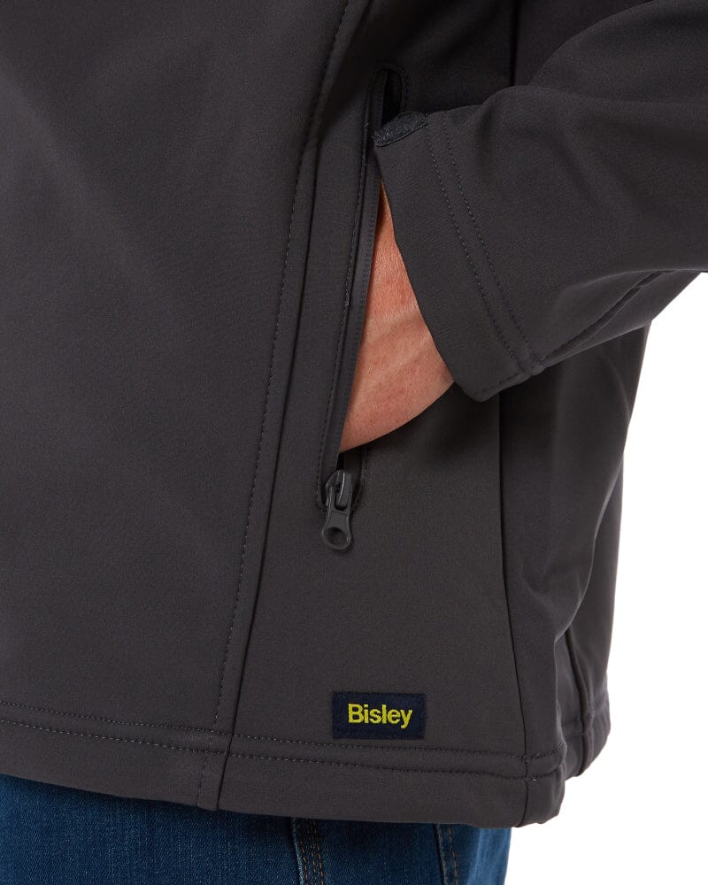 Mens Soft Shell Jacket - Charcoal
