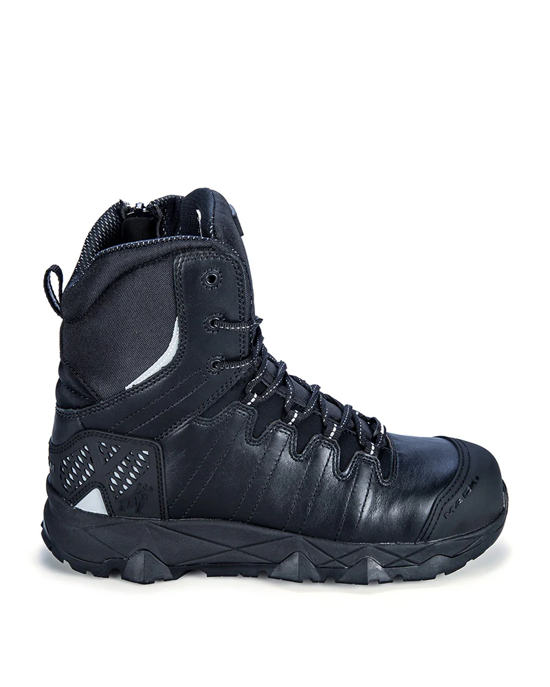 TerraPro Zip Safety Boot - Black