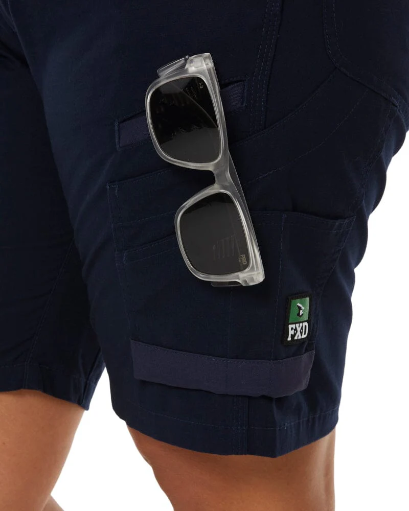 WS-5W Womens Stretch Ripstop Work Short - Navy