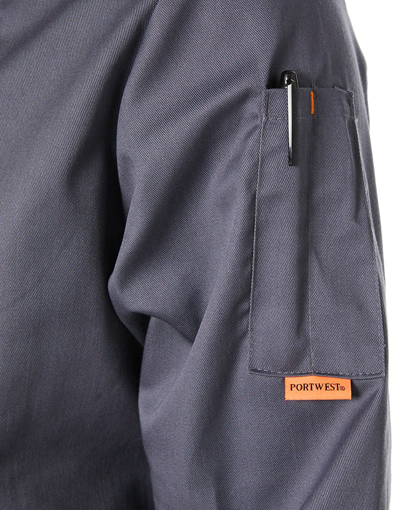 Mesh Air Pro LS Chefs Jacket - Grey