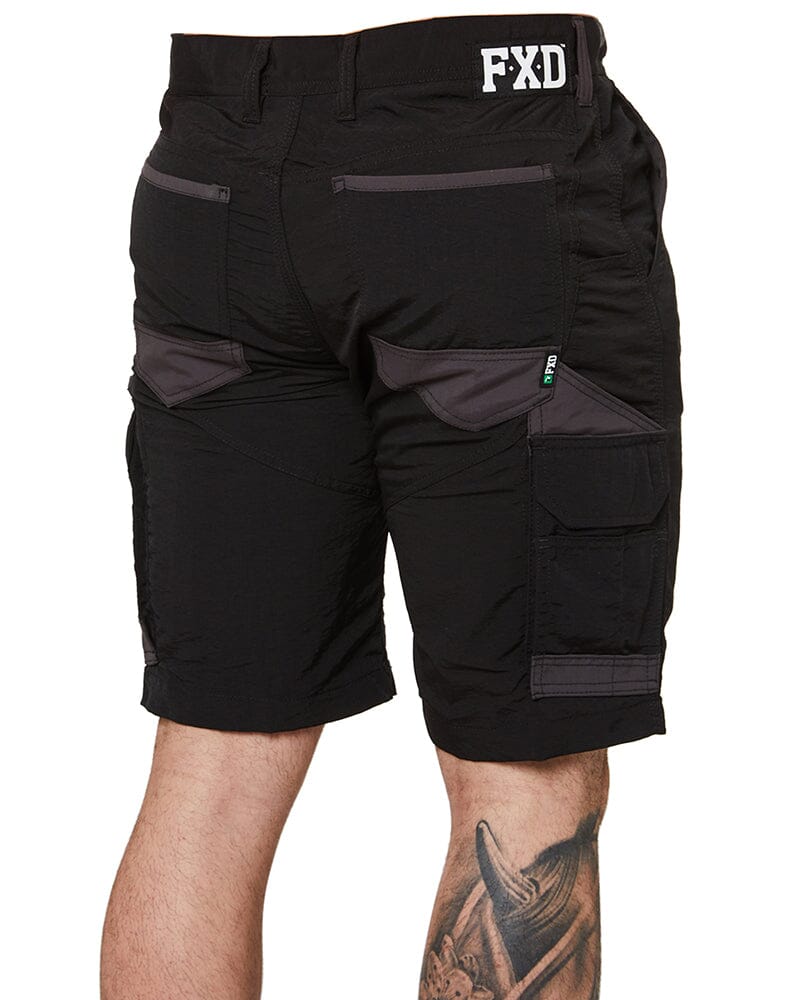 Tradies LS-1 Lightweight Cargo Work Short 2 Value Pack - Black/Black
