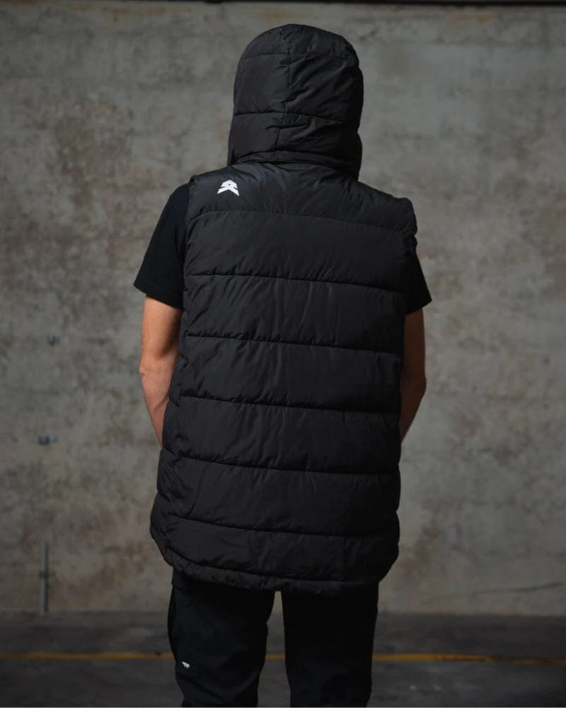Triumph Puffer Vest - Black