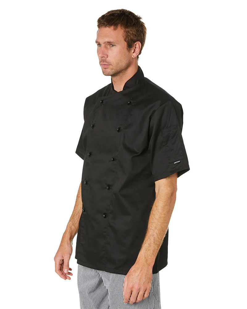 Kent Chefs SS Jacket - Black