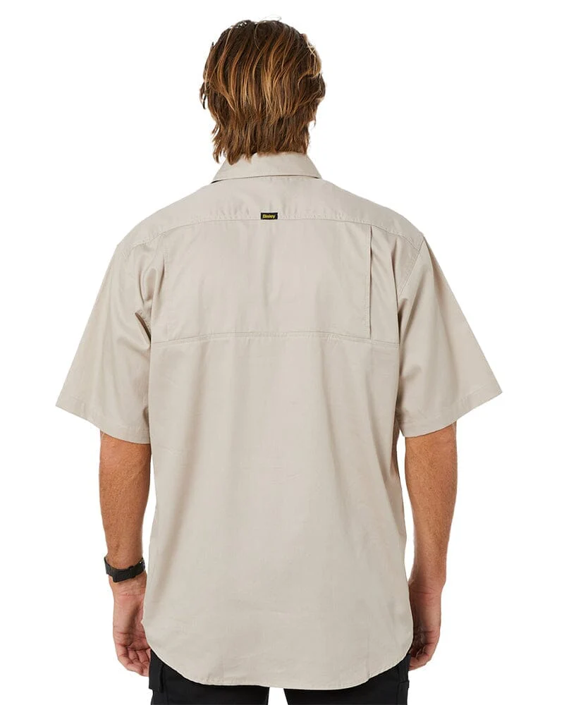 Cool Lightweight Drill Shirt SS - Sand