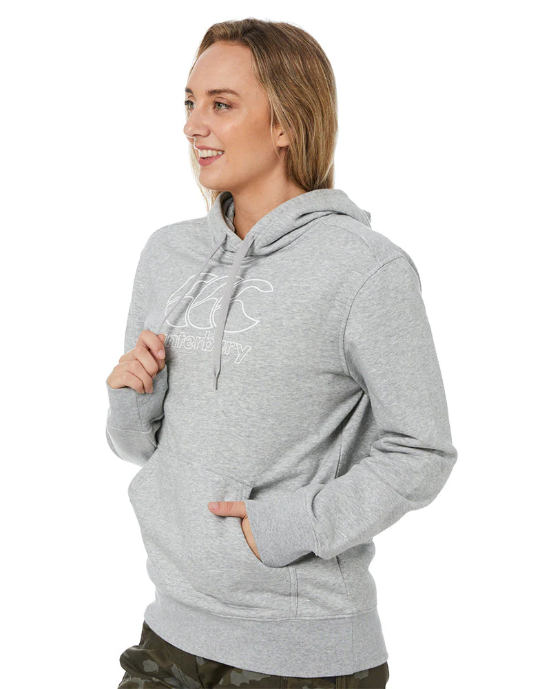Womens CCC Hoodie - Grey Marle