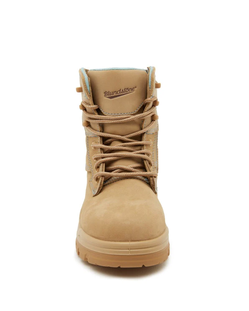 Womens Rotoflex 8864 Zip Sided Safety Boot - Sand