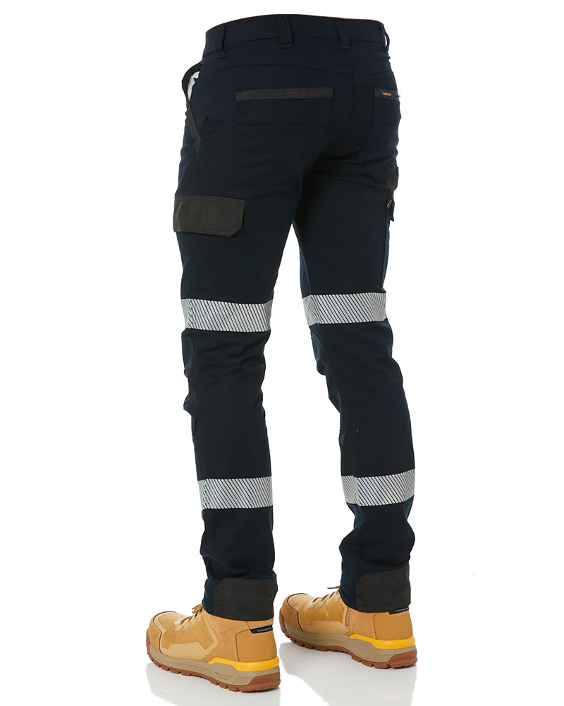 Tradies RMX Flexible Lightweight Tactical Pant With Tape 2 Value Pack - Dark Navy