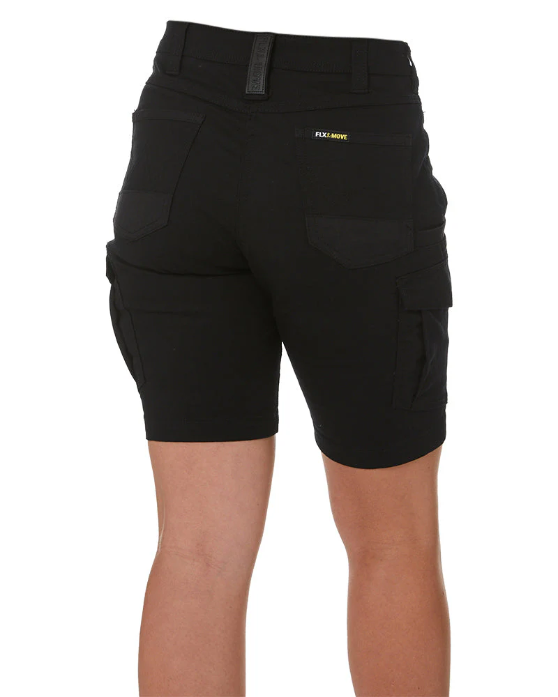 Womens Flex and Move Cargo Short - Black