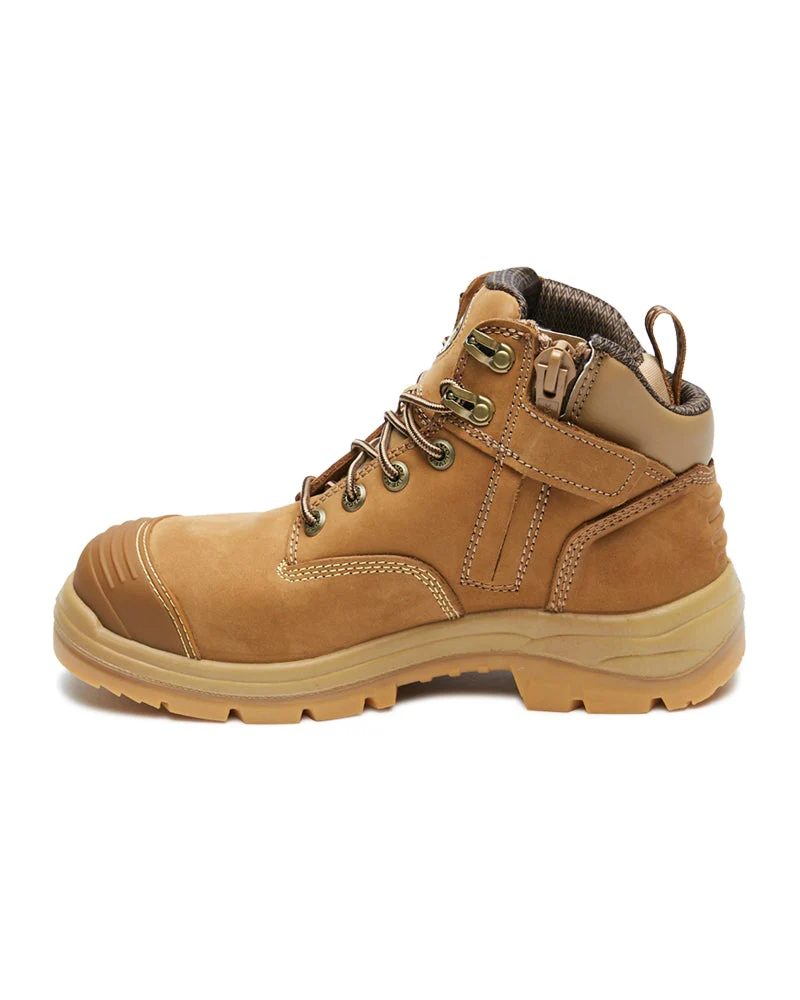 AT 55-350Z Hiker Safety Boot with Zip  - Stone