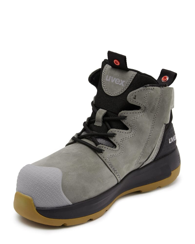 2 x-flow Zip Side Safety Boot - Wolf Grey