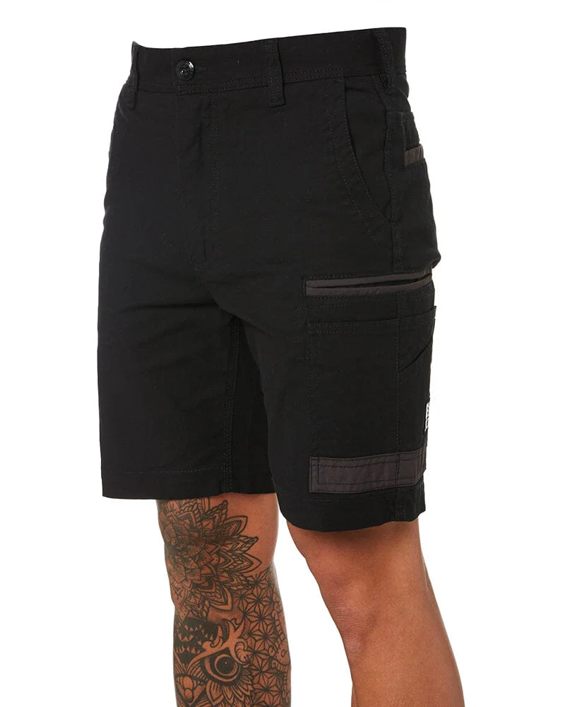 Tradies WS-3 Stretch Work Short Value Pack - Black