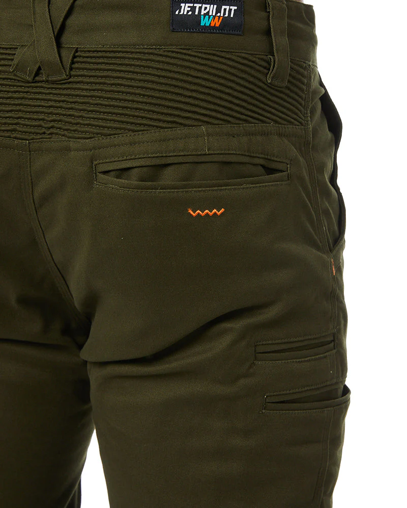 Corrugated Stretch Pant - Olive