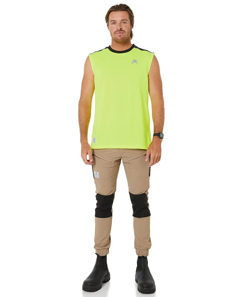 Performance Tank - Hi Vis Yellow