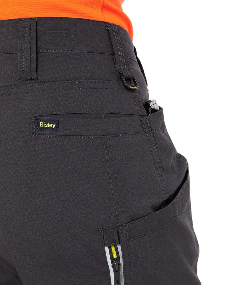 Womens X Airflow Stretch Ripstop Vented Cargo Short - Charcoal