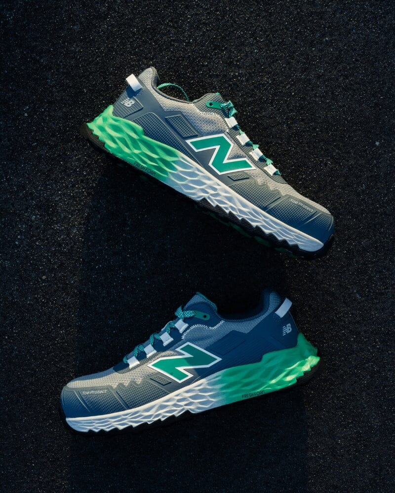 Cremorne Safety Shoe - Alloy/Green