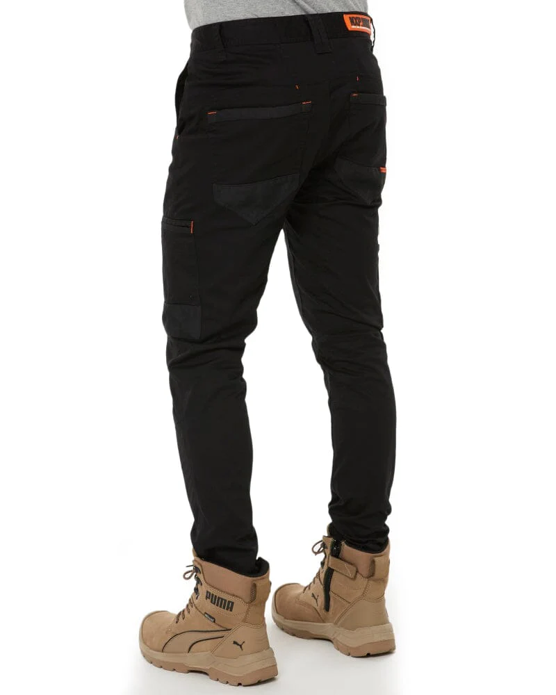 Precision Slim Fit Work Pant - Black