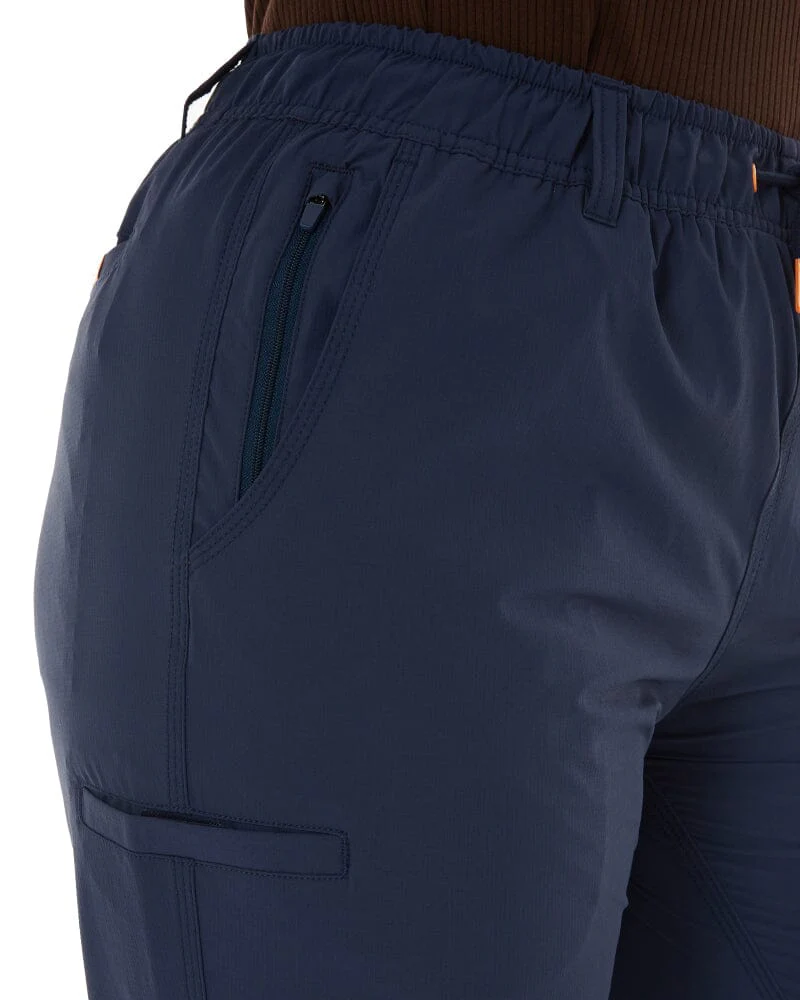 Womens Z-Lite Comfort Taped Pant - Navy