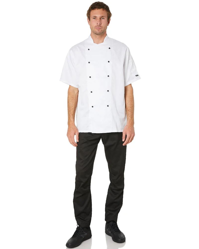 Kent Chefs SS Jacket - White