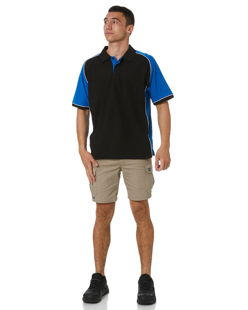 Nitro Polo - Black/Royal/White
