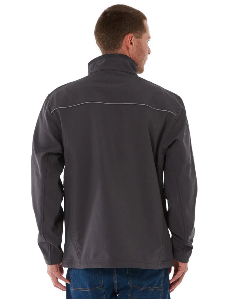 Mens Soft Shell Jacket - Charcoal