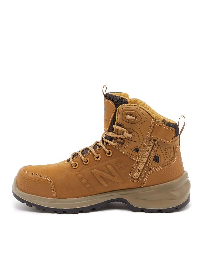 Calibre Zip Side Safety Boot - Wheat