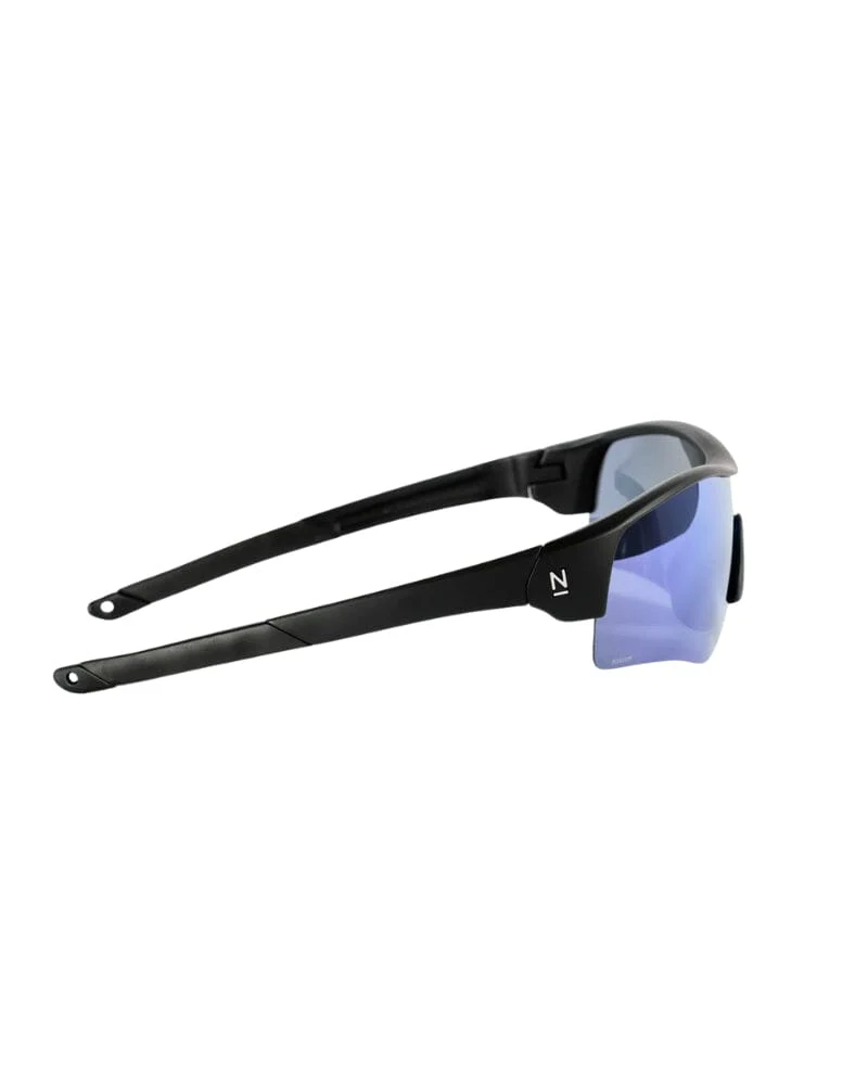 Rev Polarised Safety Glasses - Blue Mirror