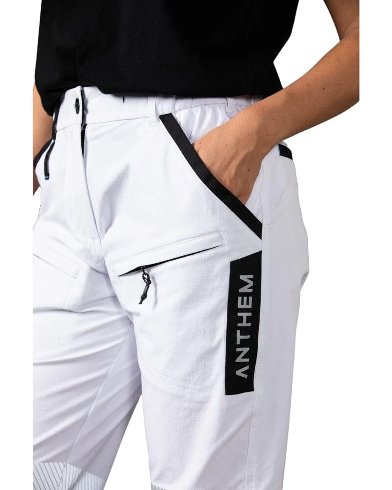 Womens Taped Triumph Pant - White