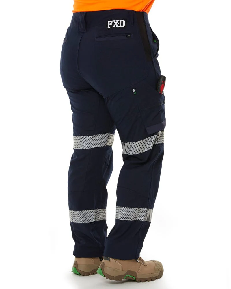 WP-7WT Womens Stretch Ripstop Taped Work Pant - Navy