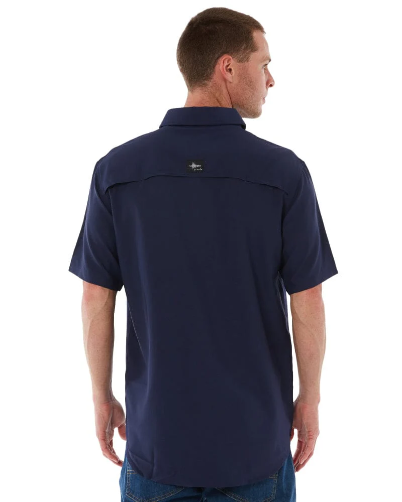 Outdoor Short Sleeve Shirt - Navy