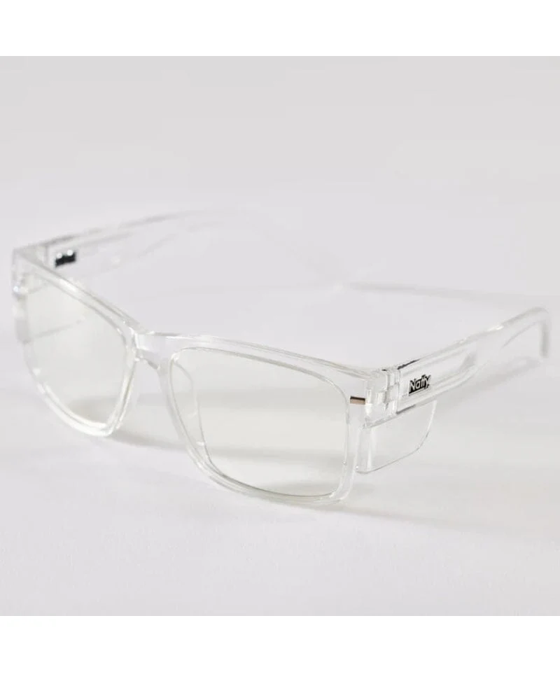 Big Kenneth Safety Glasses - Clear