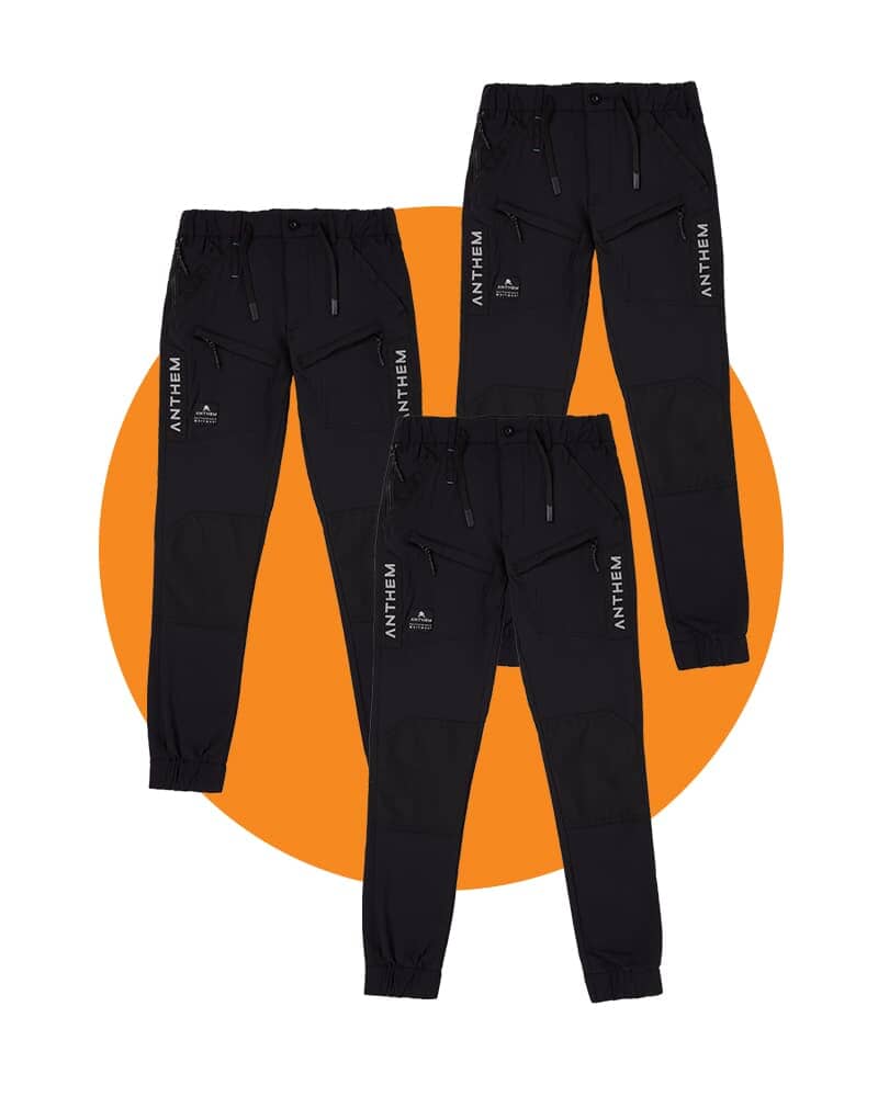 Tradies Triumph Pant Value Pack - Black