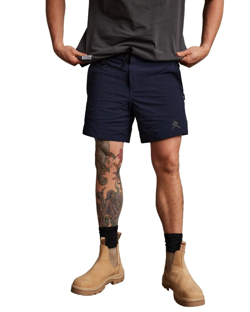 Tradies Agility Short Twin Value Pack - Navy