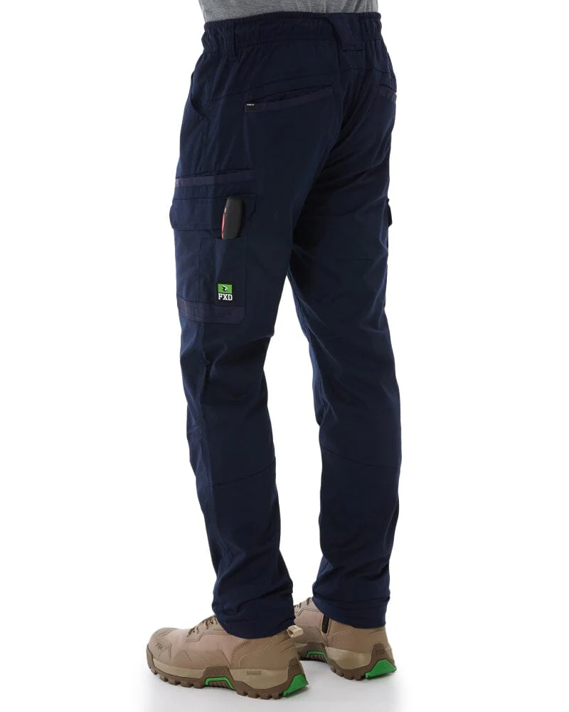 WP-12 Elastic Waist Stretch Ripstop Work Pant - Navy