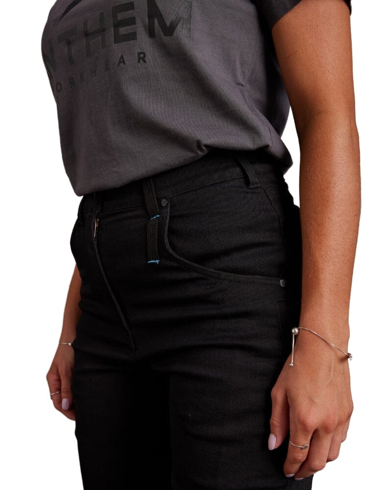 Womens Tech Stretch Denim - Black Wash