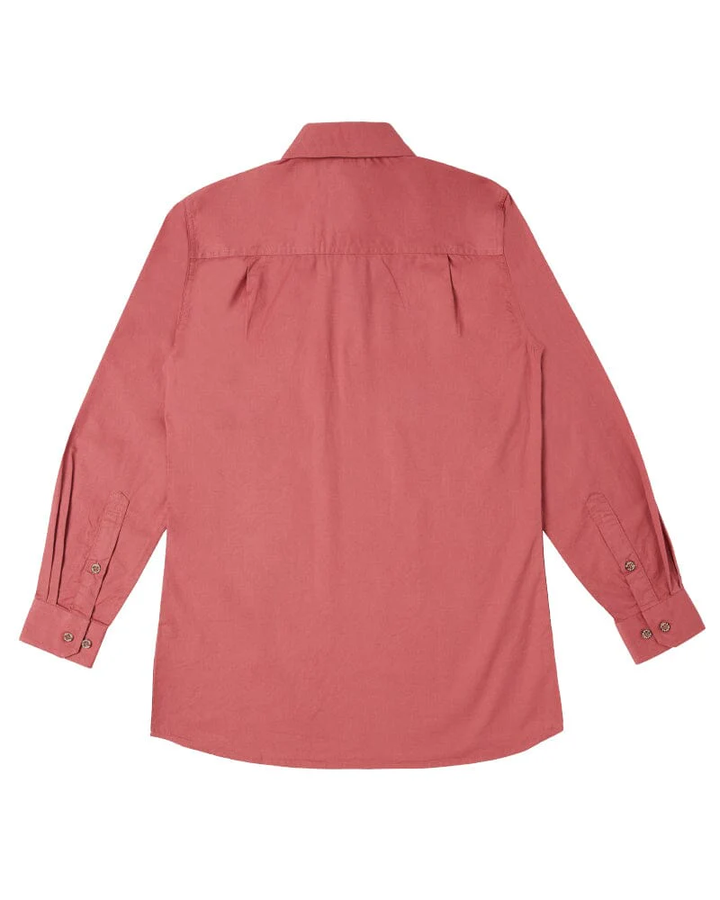 Ladies Closed Front Shirt LS - Canyon