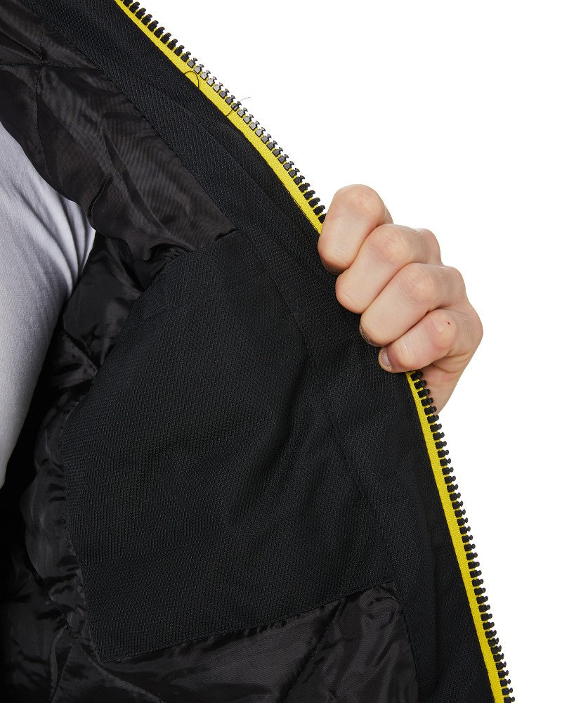 Flex and Move Heavy Duty Wet Weather Dobby Jacket - Black