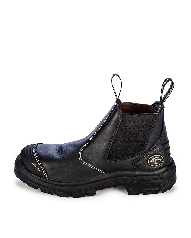 55320 Elastic Sided Boot - Black