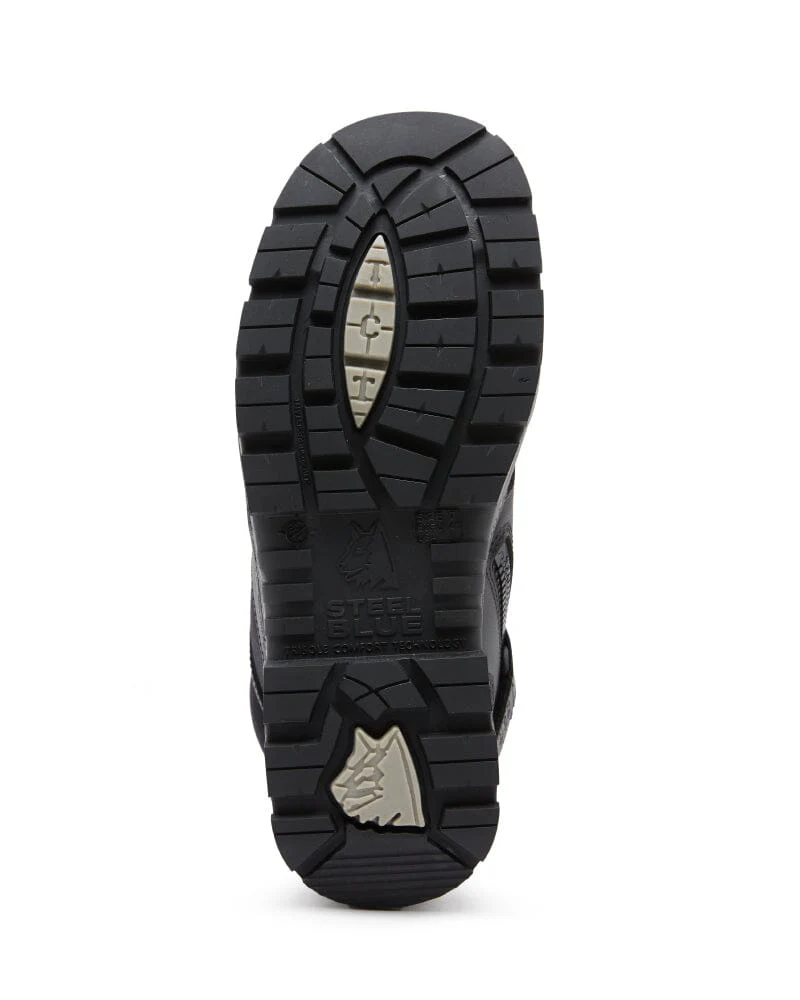 Parkes Zip Scuff Composite Safety Boot - Black