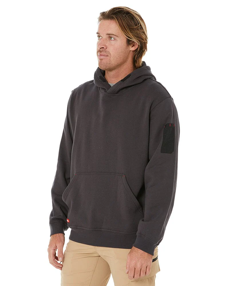 Brushed Fleece Hoodie - Charcoal