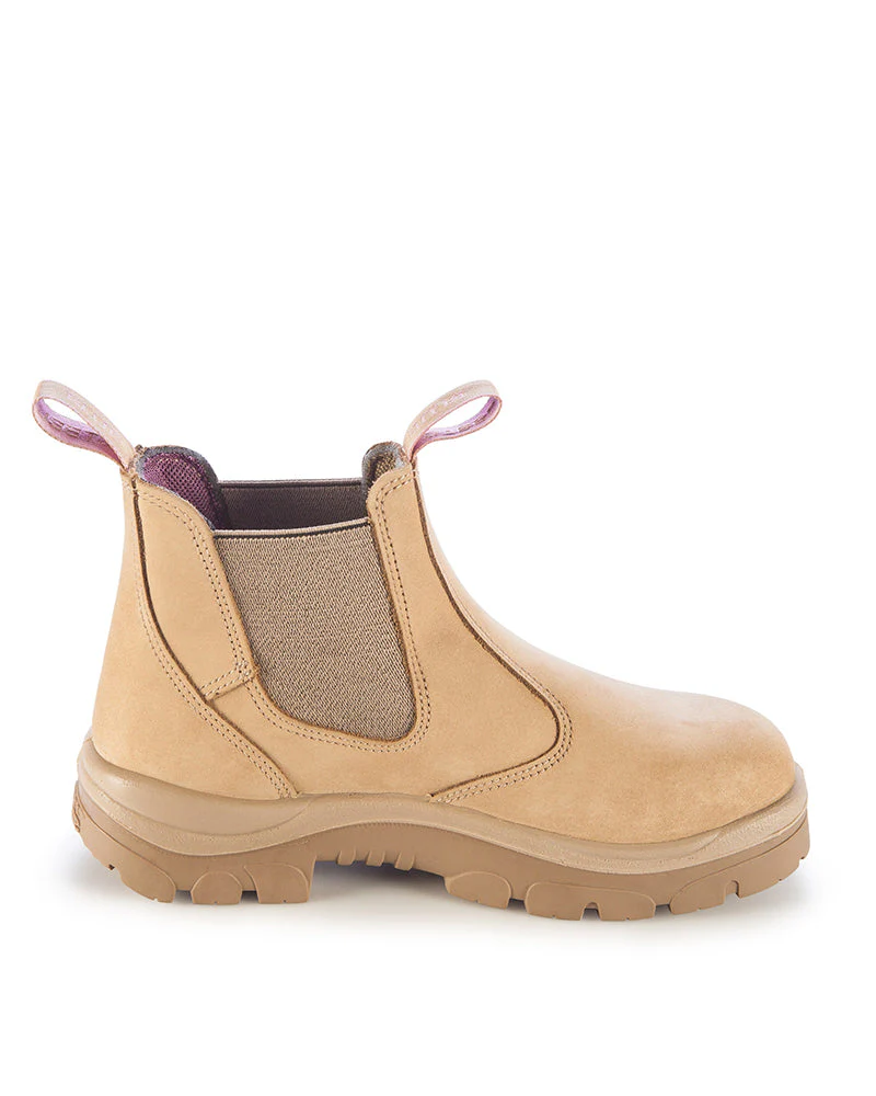 Ladies Hobart Elastic Sided Boot - Sand