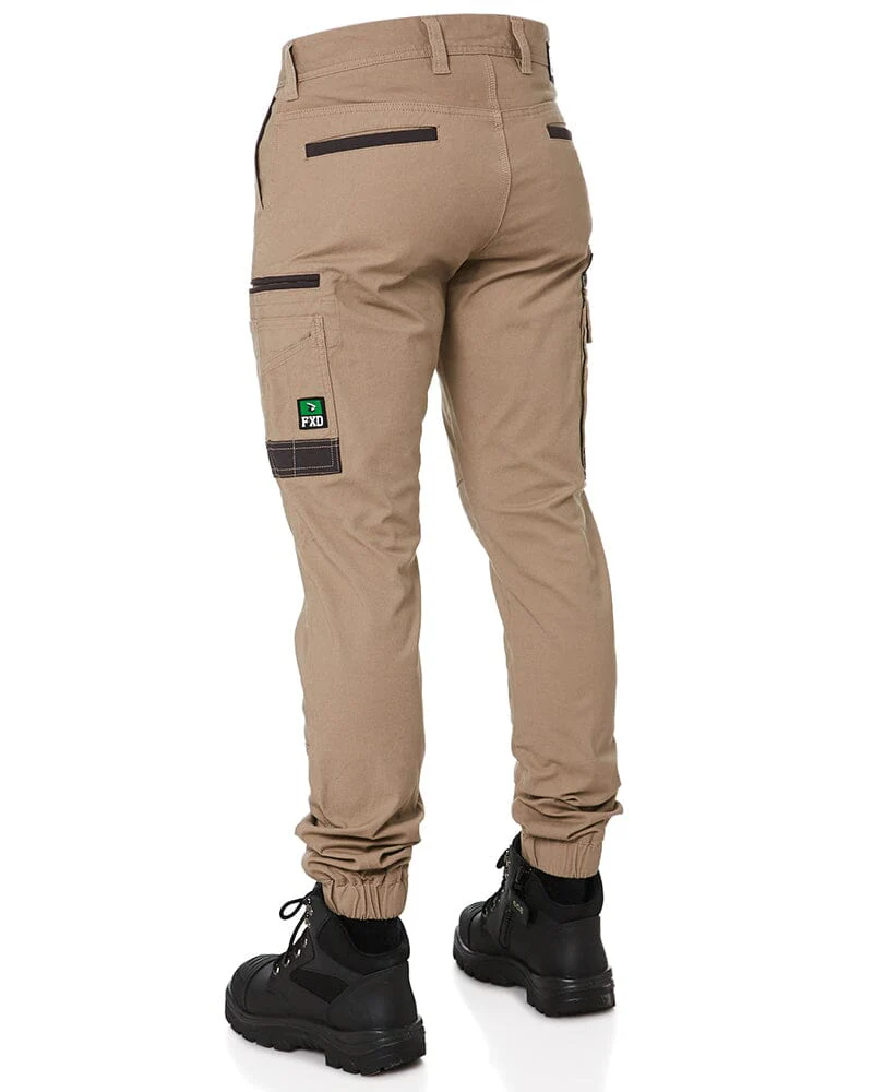 Tradies WP-4 Stretch Cuffed Work Pants 2 Value Pack - Black/Khaki