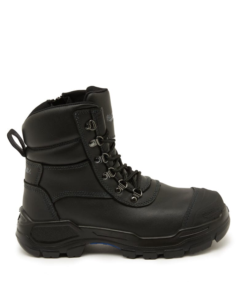 Rotoflex 9161 Chemical Resistant Zip Side Safety Boot - Black