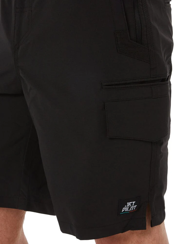Jet-Lite Hybrid Utility Short - Black