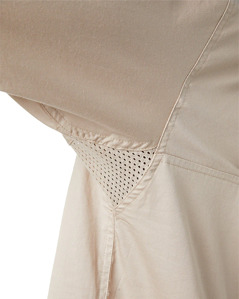 Cool Lightweight Drill Shirt LS - Sand