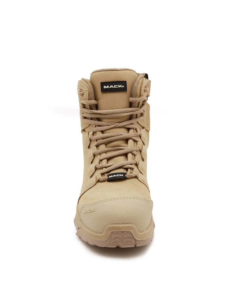 Octane 2.0 Zip Side Safety Boot - Sand