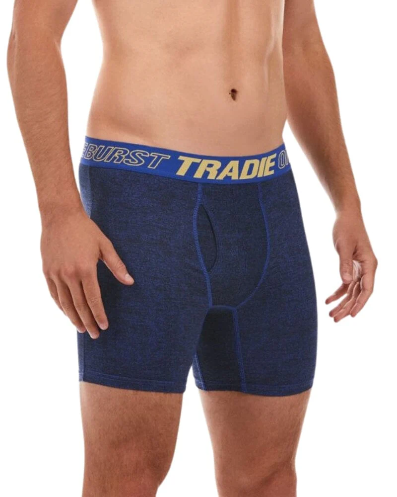 Honey Badger Mid Length Trunk - Blue Marine