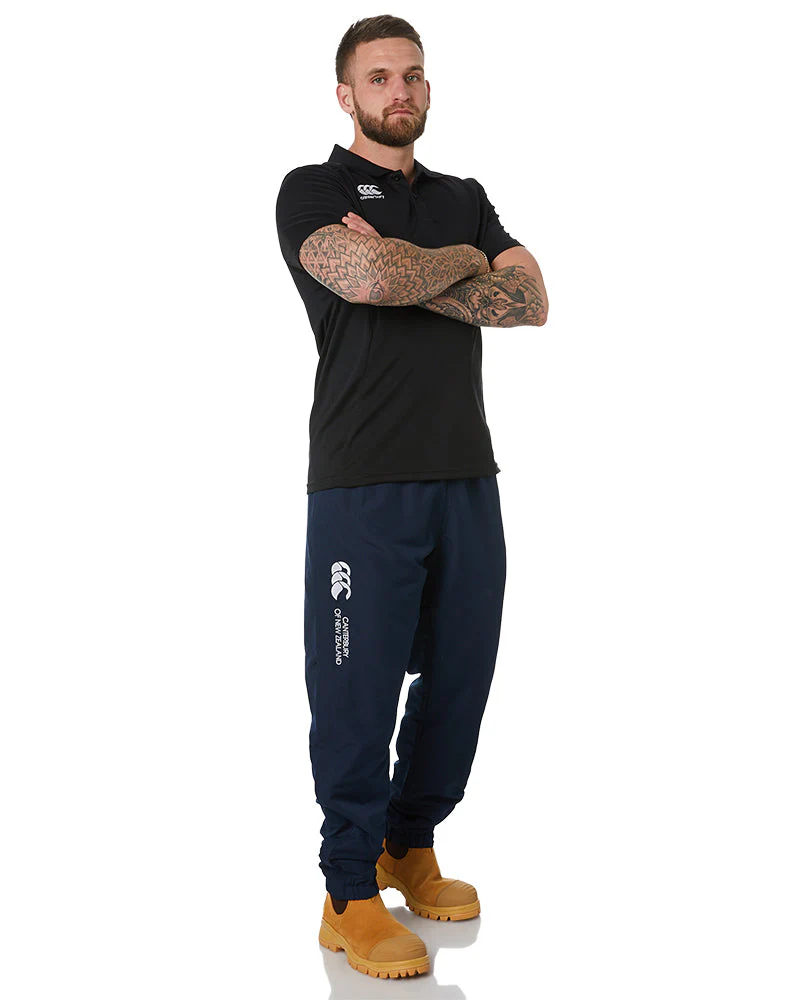 Cuffed Stadium Pant - Navy