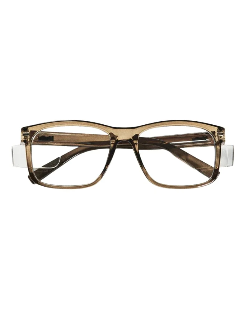 Kenneth Safety Glasses - Olive/Clear