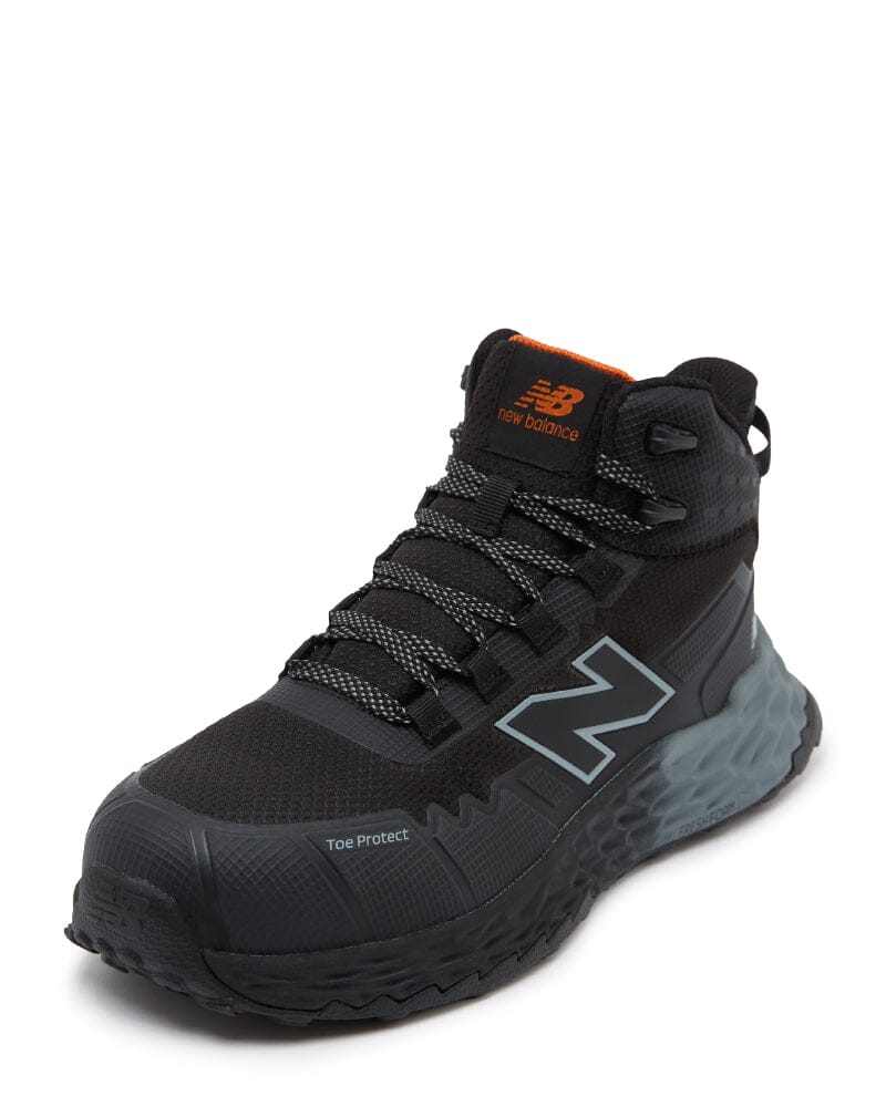 Womens Cremorne Mid Safety Shoe - Black/Grey