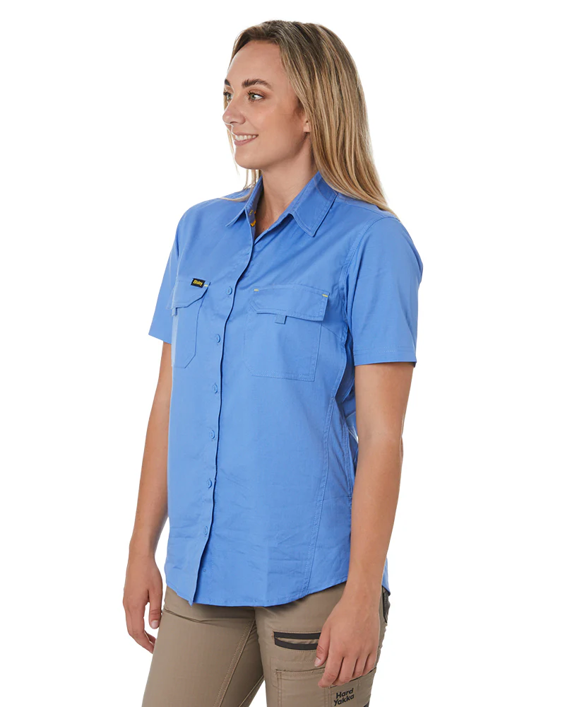 Womens X Airflow Ripstop SS Shirt - Blue